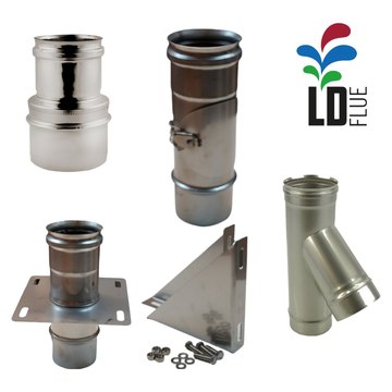 Inox 316L buizen, beugel en T-stuk van de IE-reeks